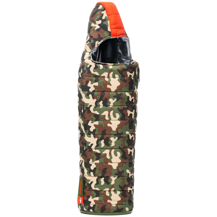 Puffin The Caddy Koozie Woodsy Camo/Puffin Red