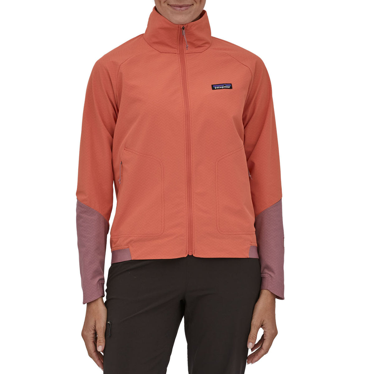Patagonia R1 CrossStrata Jacket - Women's Quartz Coral