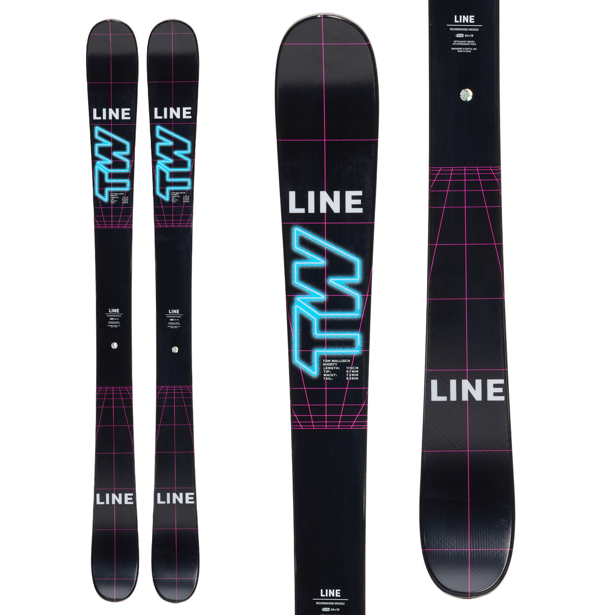 Line Skis Wallisch Shorty Skis - Boys' 2023