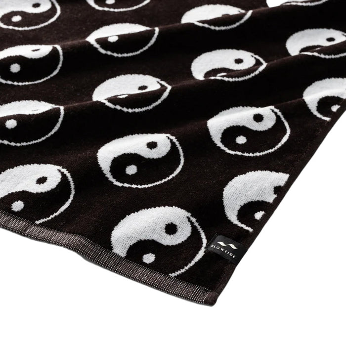 Slowtide Sun Moon Towel Black