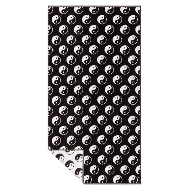 Slowtide Sun Moon Towel Black