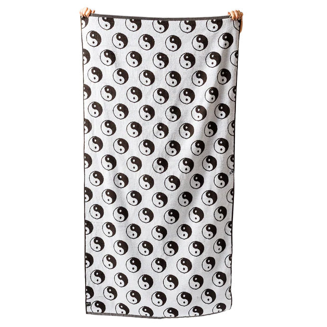 Slowtide Sun Moon Towel Black