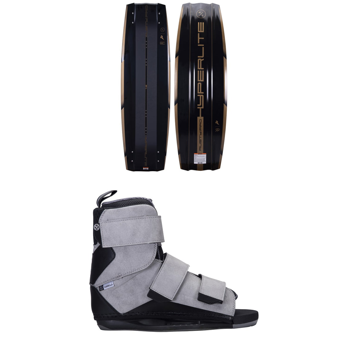 Hyperlite Rusty Pro + Formula Wakeboard Package 2023