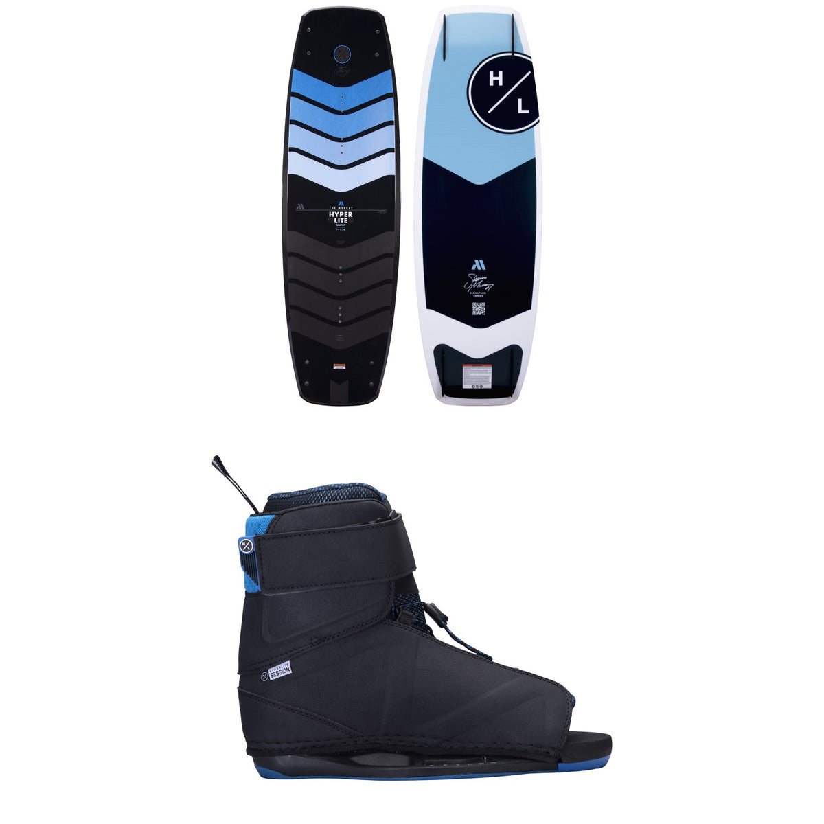 Hyperlite Murray Pro + Session Wakeboard Package 2023