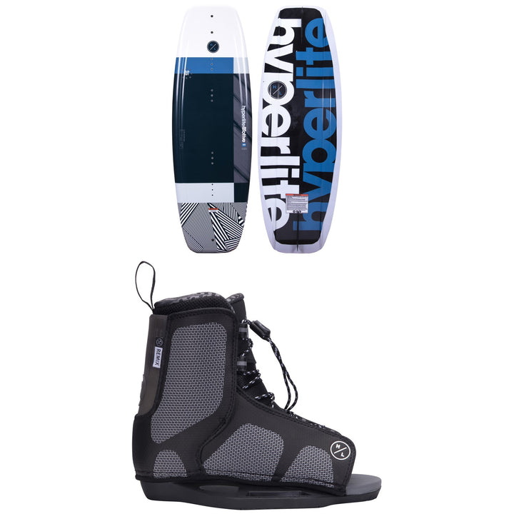 Hyperlite Motive Jr. + Remix Jr. Wakeboard Package - Boys' 2025