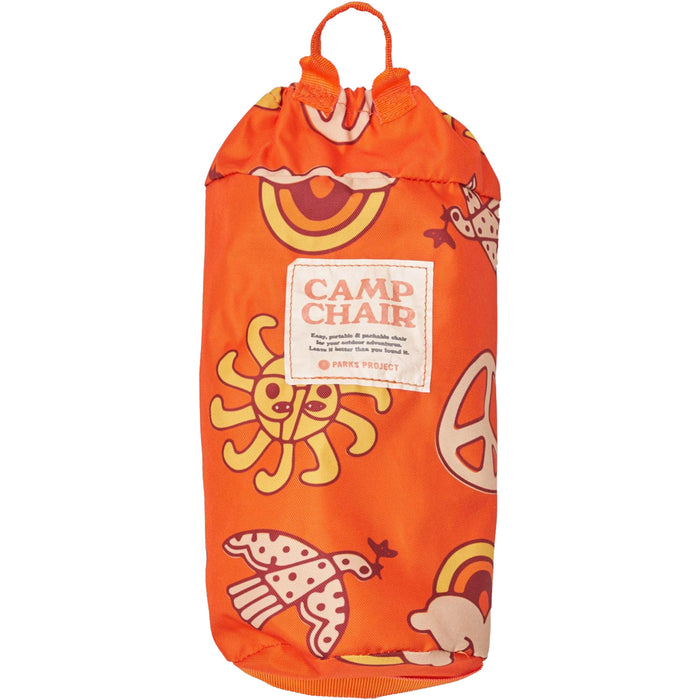 Parks Project Fun Suns Packable Camp Chair Orange