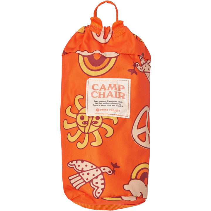 Parks Project Fun Suns Packable Camp Chair Orange