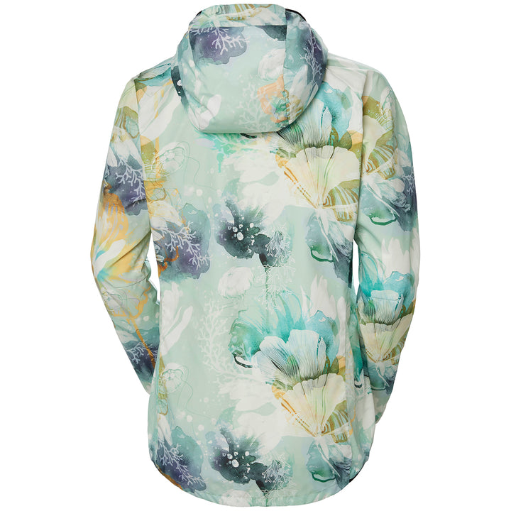 Helly Hansen Roam Print Windbreaker - Women's Jade Esra