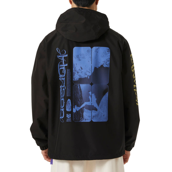 Helly Hansen Play Oversized Rain Jacket - Men's Black