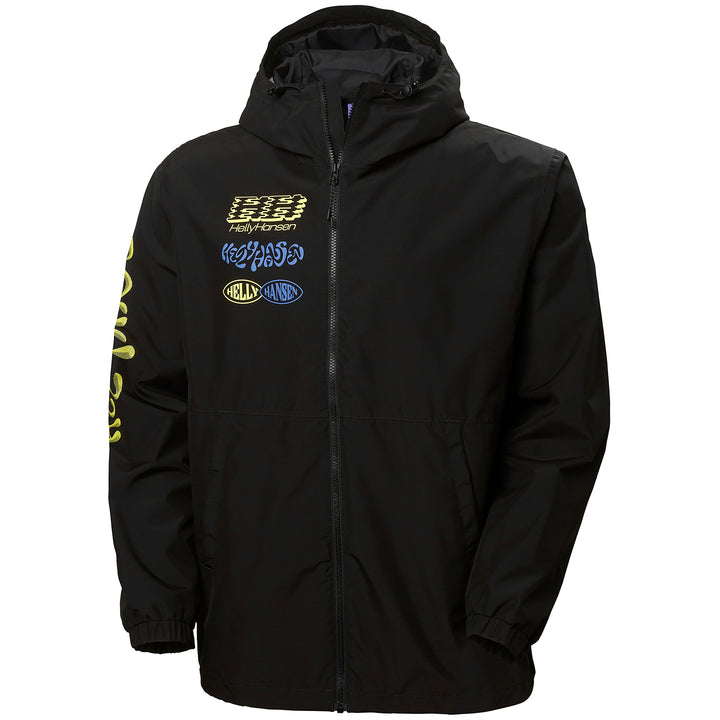 Helly Hansen Play Oversized Rain Jacket - Men's Black