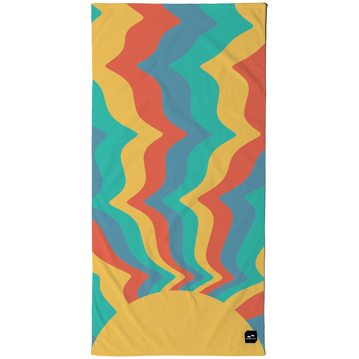 Slowtide Shine On Towel Neon