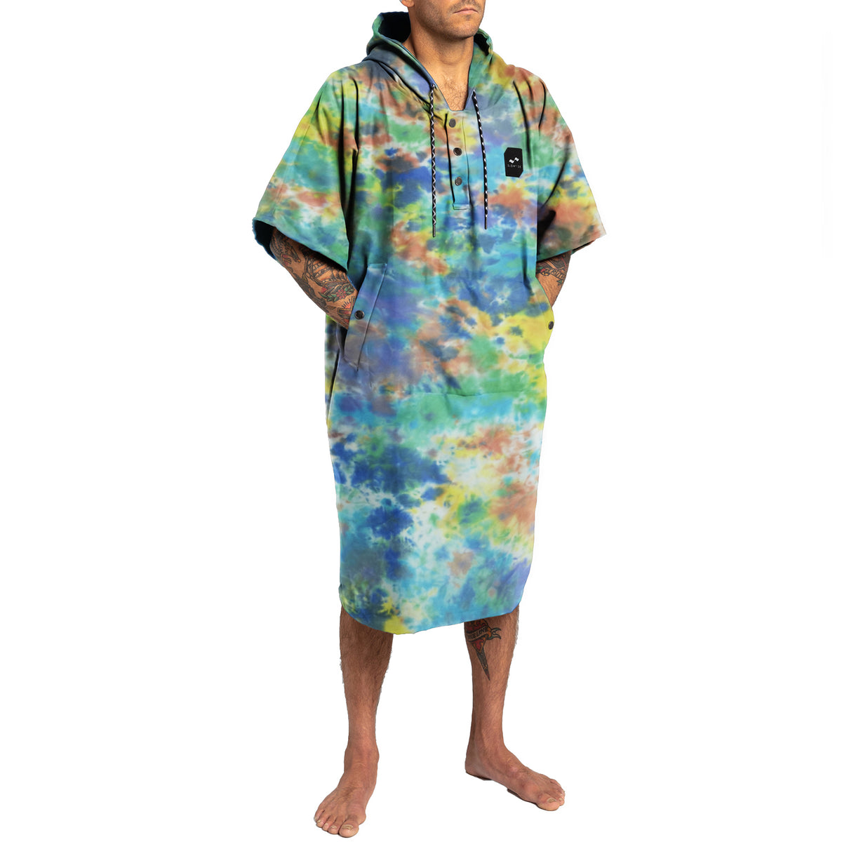 Slowtide Spicoli Poncho Multi