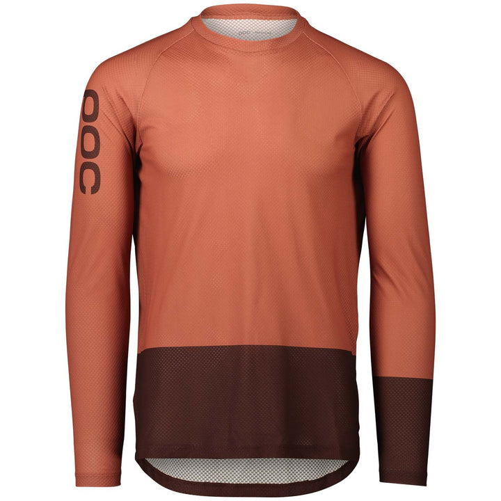POC MTB Pure LS Jersey Himalayan Salt/Axinite Brown