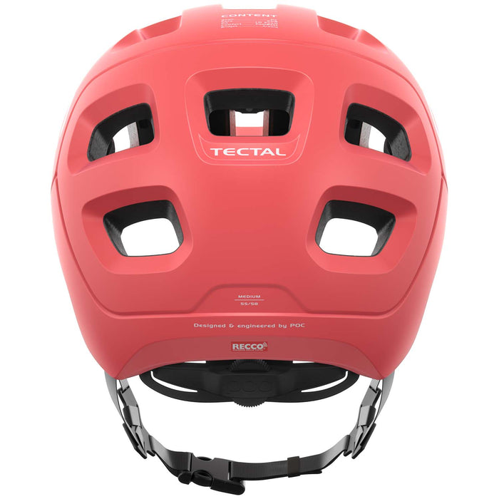 POC Tectal Bike Helmet Ammolite Coral Matte