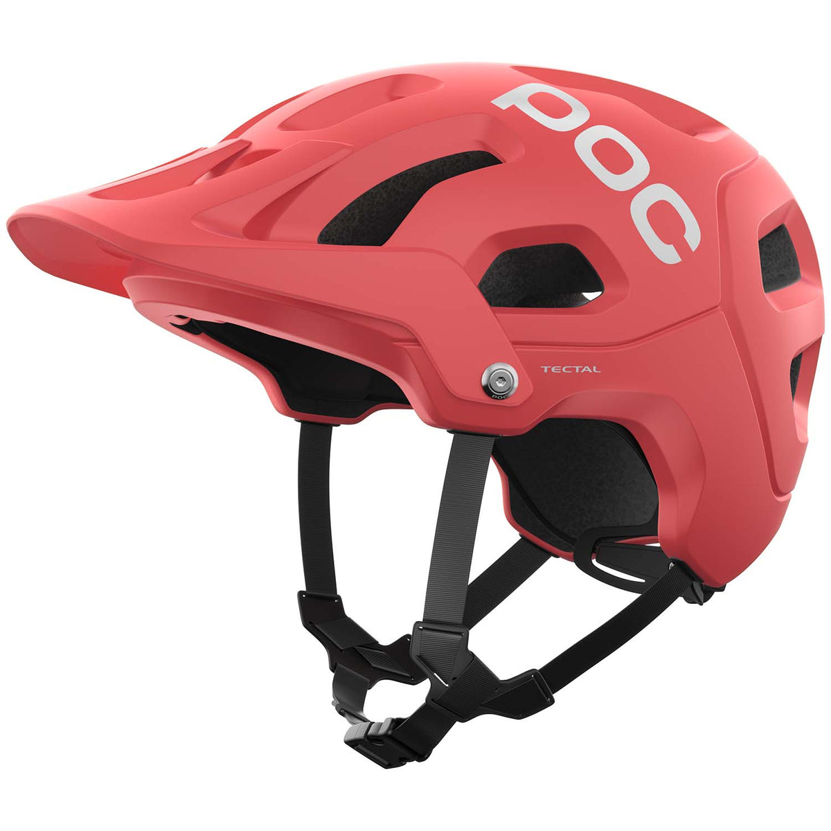 POC Tectal Bike Helmet Ammolite Coral Matte