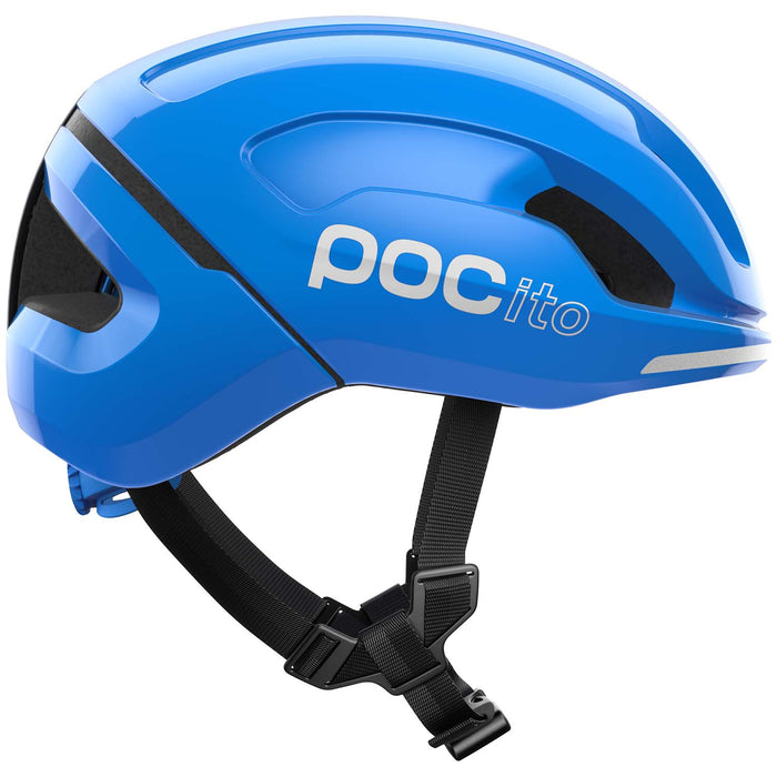 POC POCito Omne MIPS Bike Helmet - Kids' Fluorescent Blue