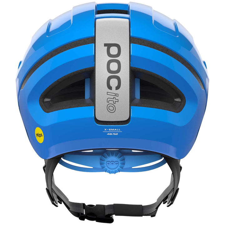 POC POCito Omne MIPS Bike Helmet - Kids' Fluorescent Blue
