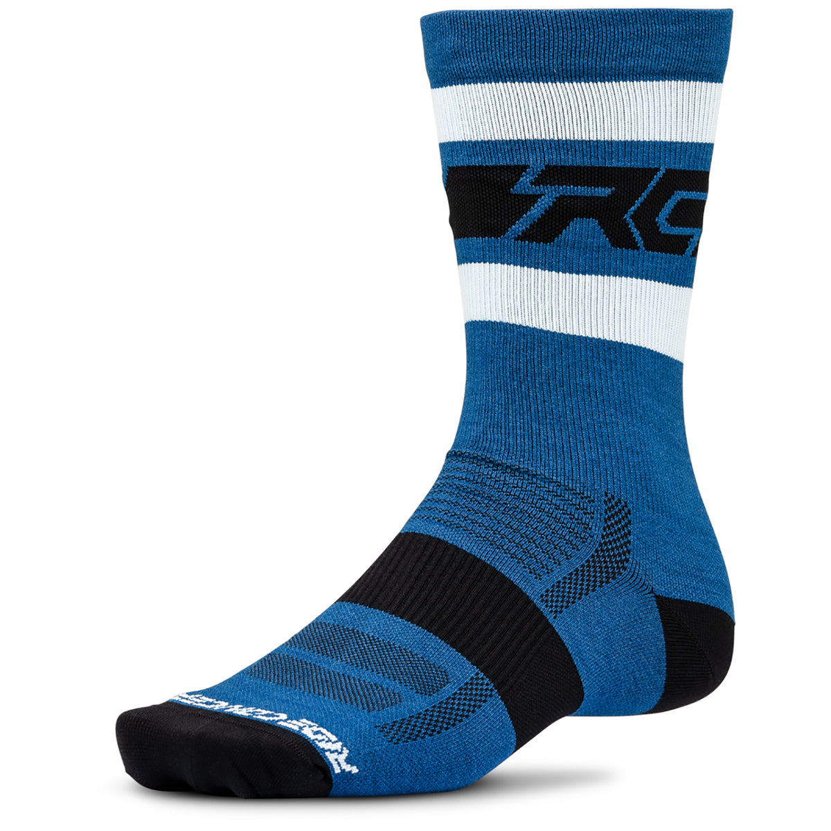 Ride Concepts Fifty/Fifty Wool 8" Bike Socks Midnight Blue