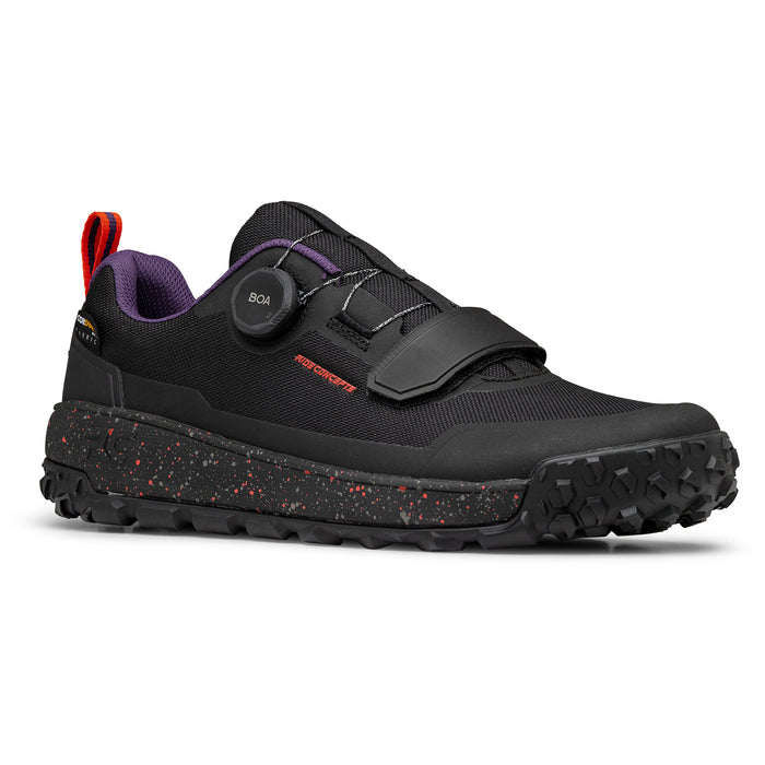 Ride Concepts Tallac Clip BOA Shoes Black/Red