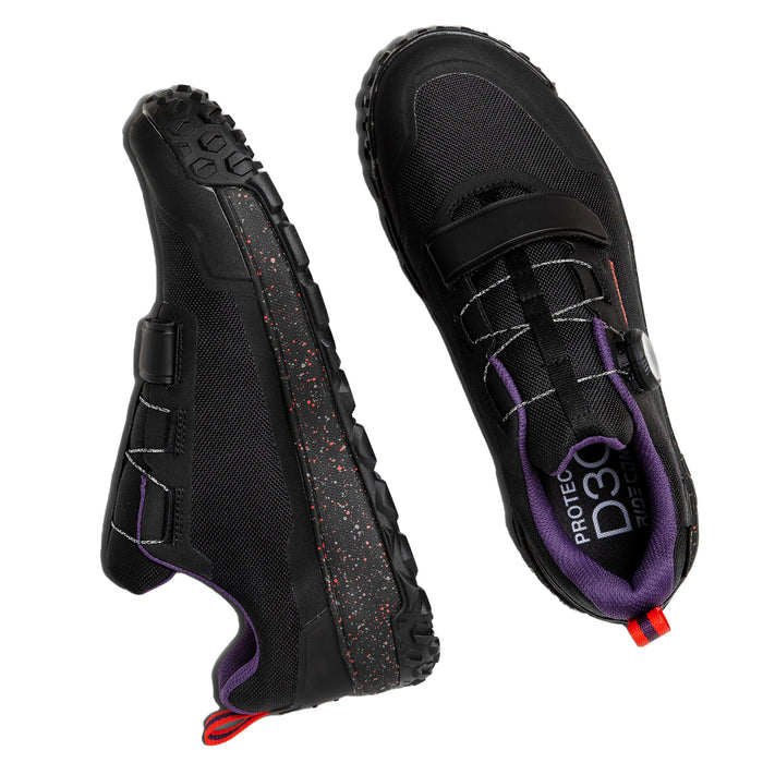 Ride Concepts Tallac Clip BOA Shoes Black/Red