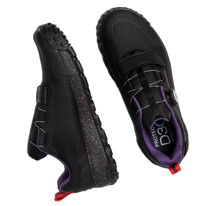 Ride Concepts Tallac Clip BOA Shoes Black/Red