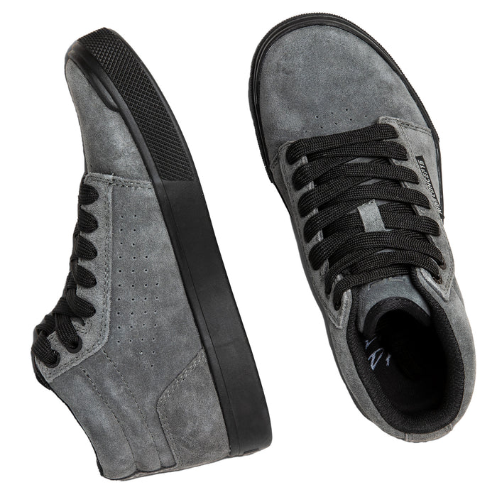 Ride Concepts Vice Mid Shoes - Kids' Charcoal/Black