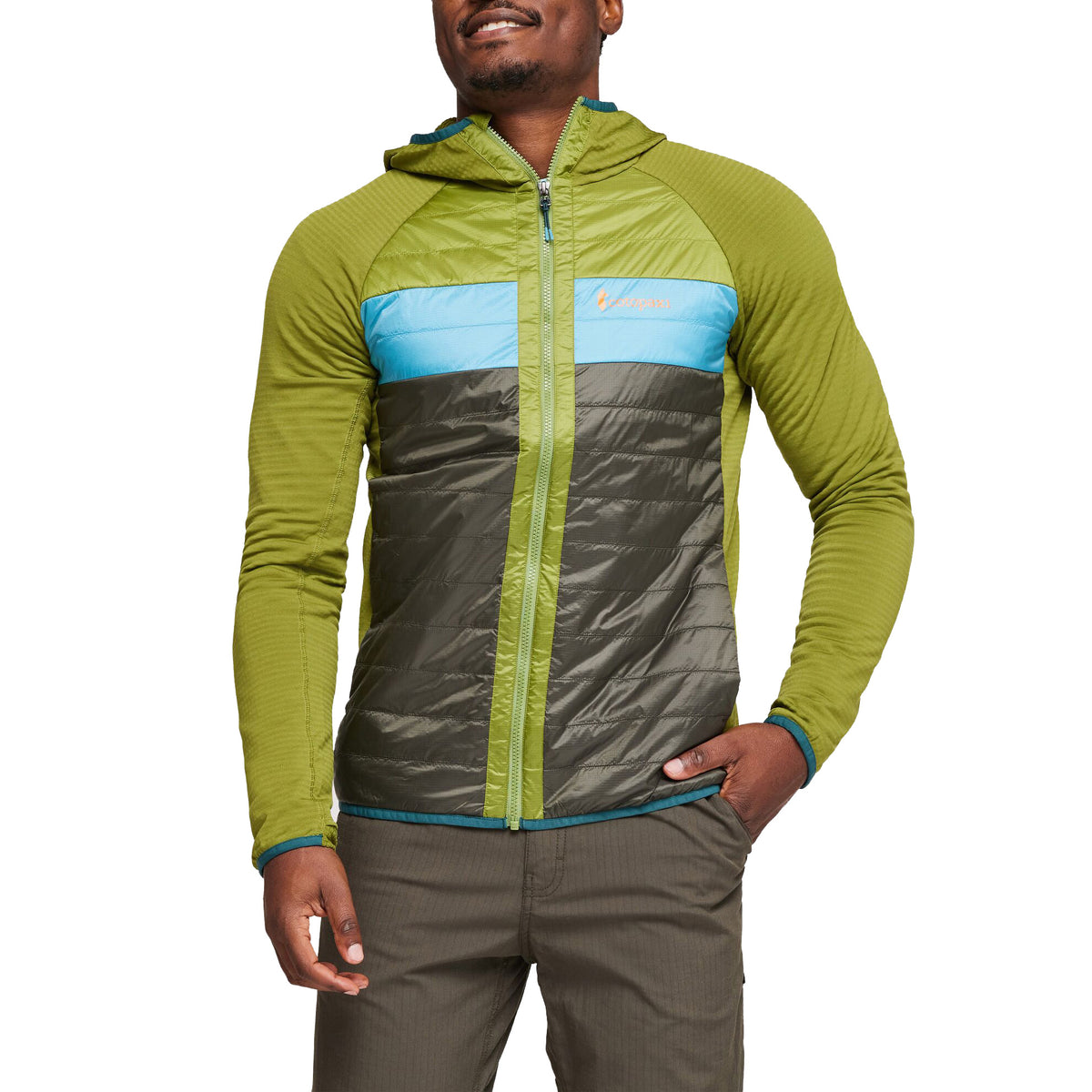 Cotopaxi Capa Hybrid Insulated Hooded Jacket - Men's Cedar & Iron