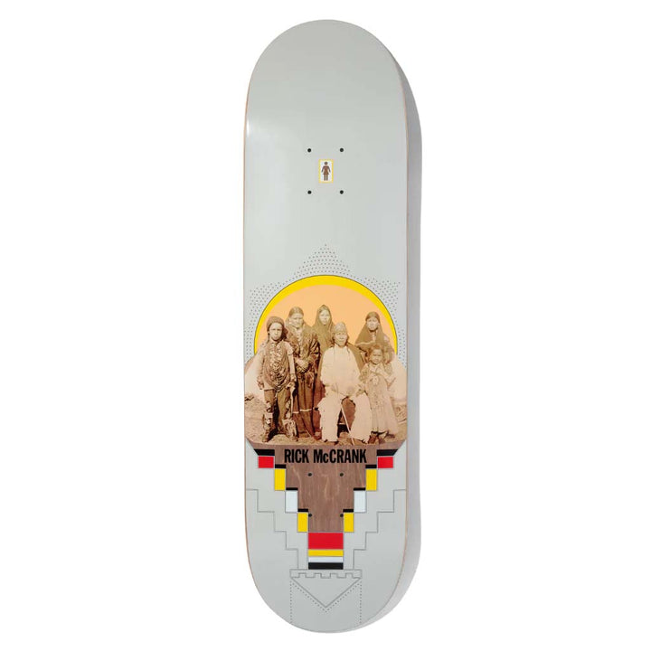 Girl McCrank Colonialism 8.5 Skateboard Deck