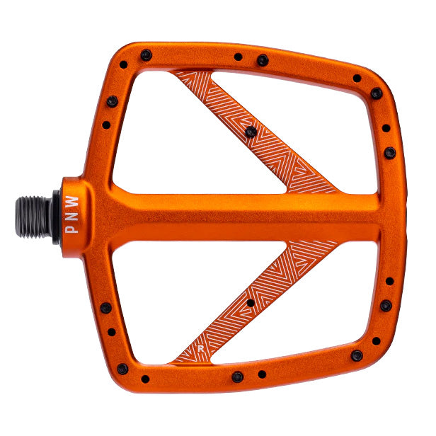 PNW Components Loam Alloy Pedals Blood Orange