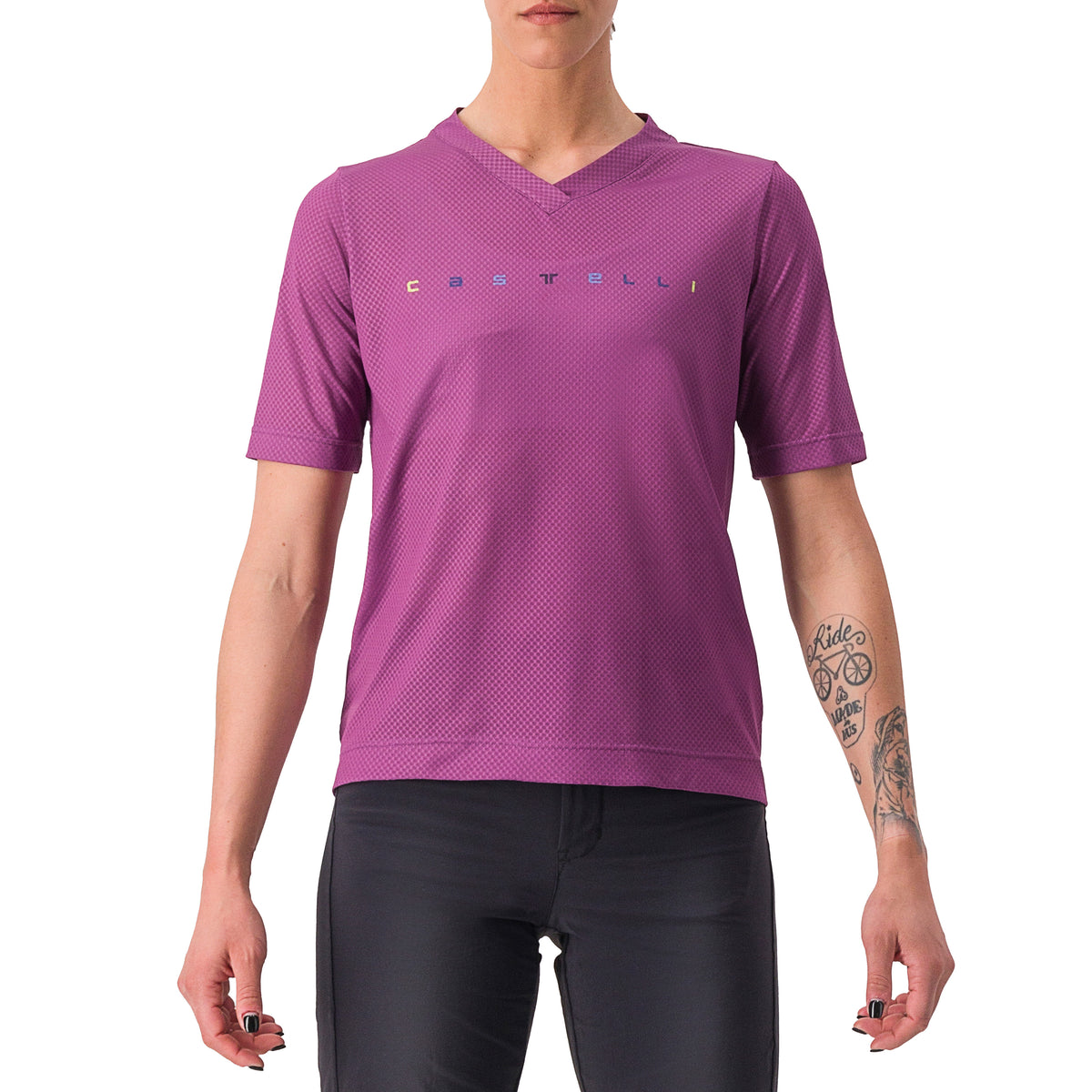 Castelli Trail Tech 2 Tee - Women's Amethyst