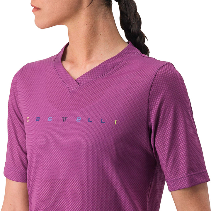 Castelli Trail Tech 2 Tee - Women's Amethyst