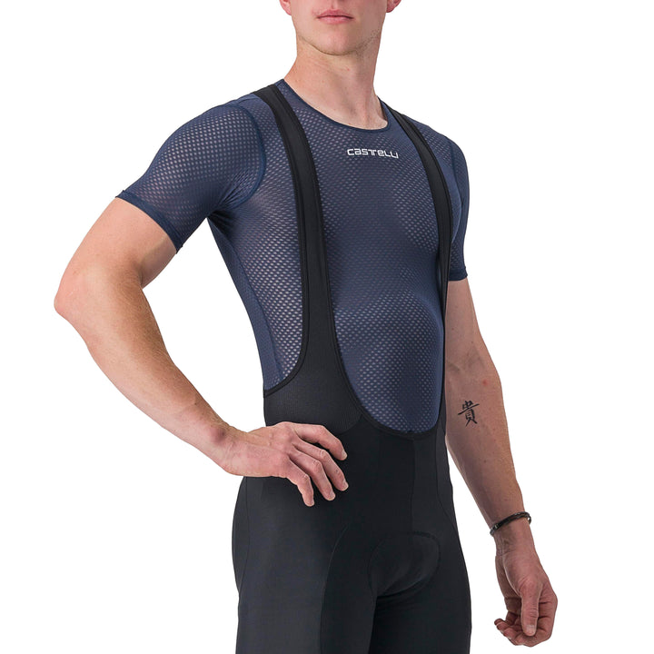 Castelli Pro Mesh 2.0 Sleeveless Base Layer Belgian Blue