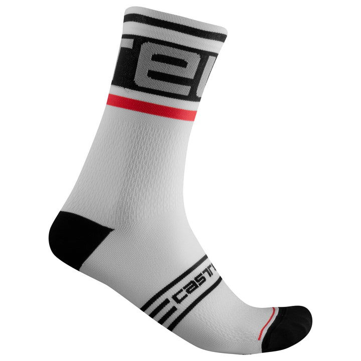 Castelli Prologo 15 Bike Socks Black/White