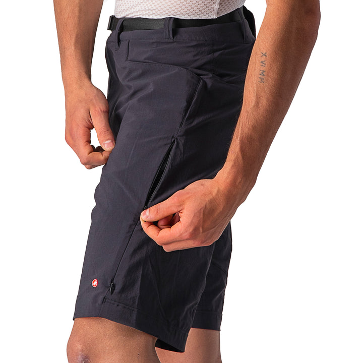 Castelli Unlimited Trail Baggy Shorts Black