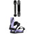 Ride Smokescreen Snowboard + C-6 Snowboard Bindings 2023