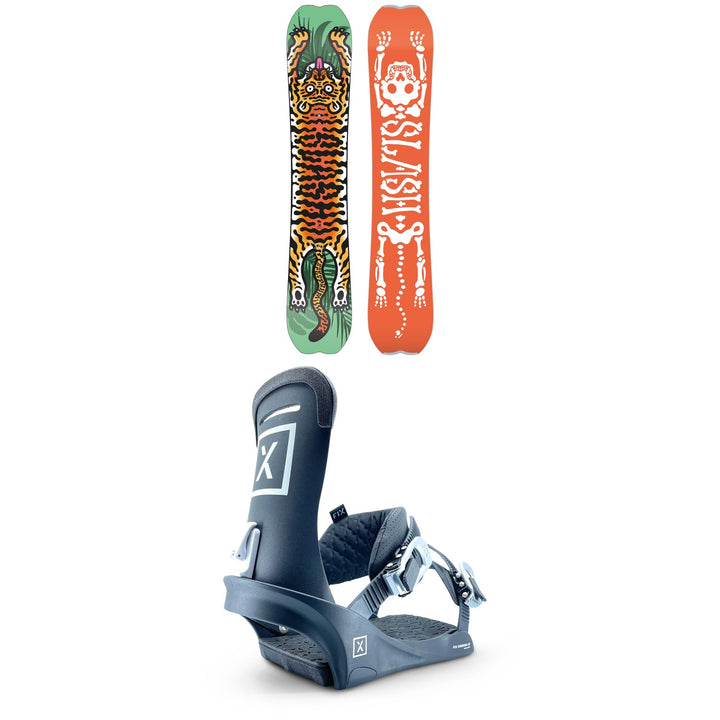 Slash Spectrum Snowboard + Fix Truce Snowboard Bindings 2023