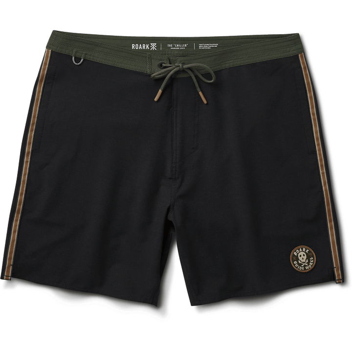 Roark Chiller 17" Mixtape Boardshorts - Men's Black