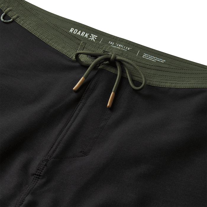 Roark Chiller 17" Mixtape Boardshorts - Men's Black