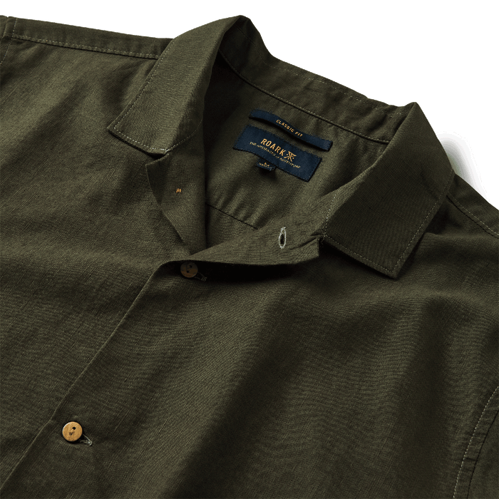 Roark Gonzo Island Time Shirt - Men's Dark Military