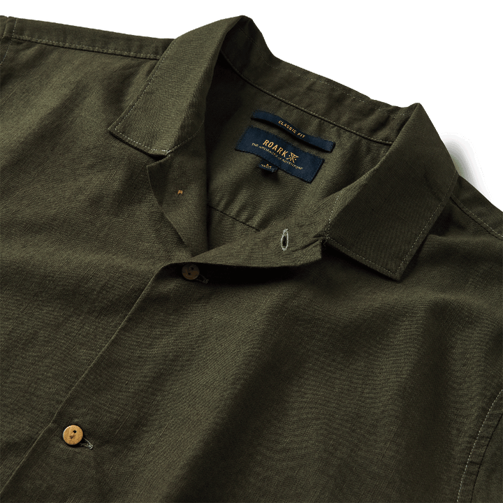 Roark Gonzo Island Time Shirt - Men's Dark Military