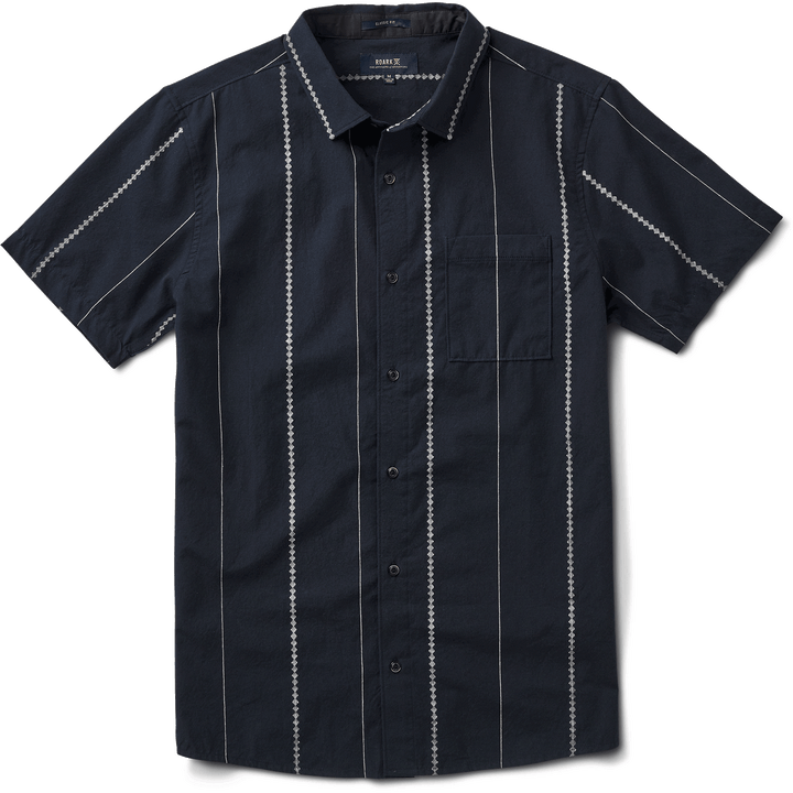 Roark Journey Stripes Shirt - Men's Dark Navy