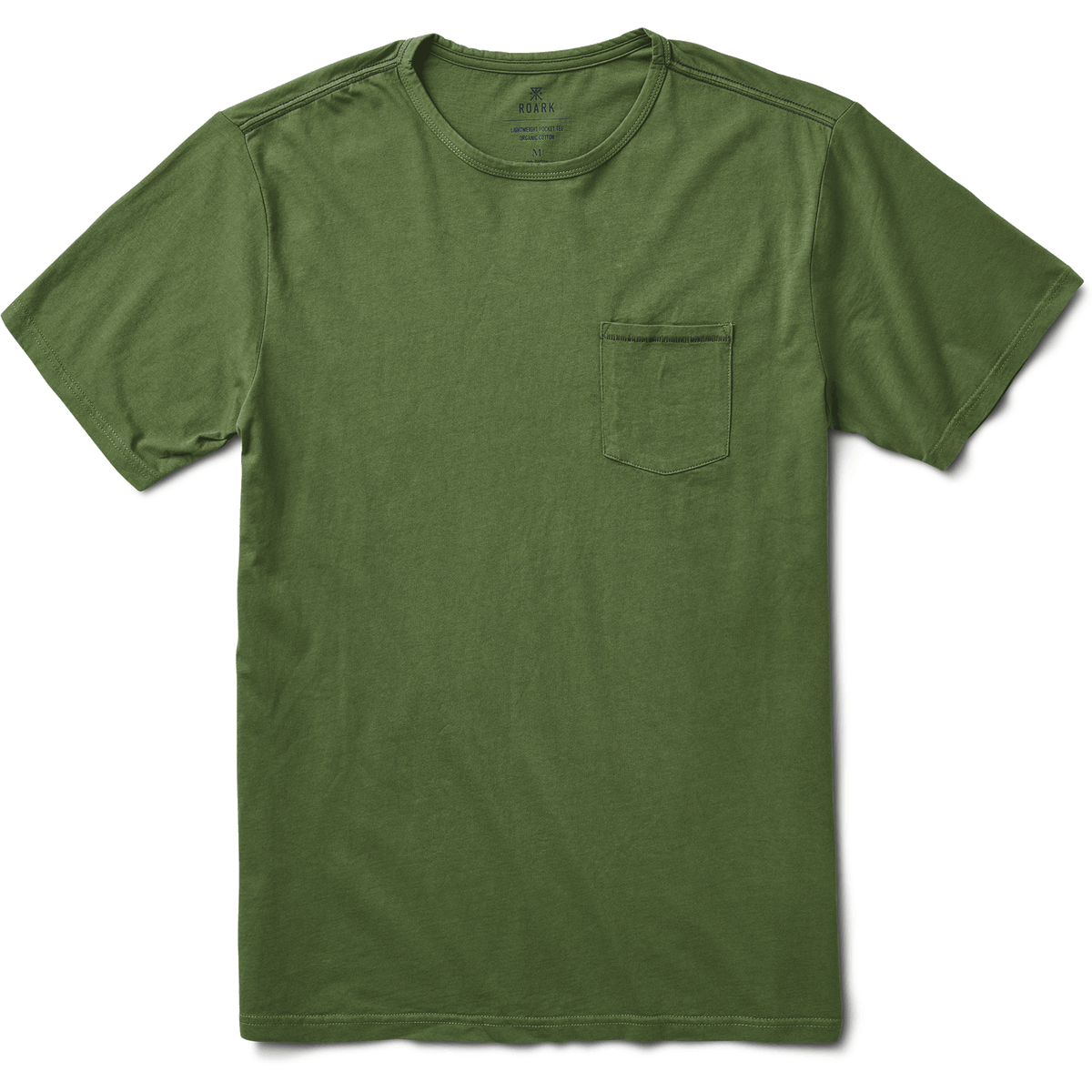 Roark Well Worn Light Organic Shirt - Men's Jungle Green