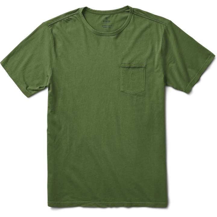 Roark Well Worn Light Organic Shirt - Men's Jungle Green