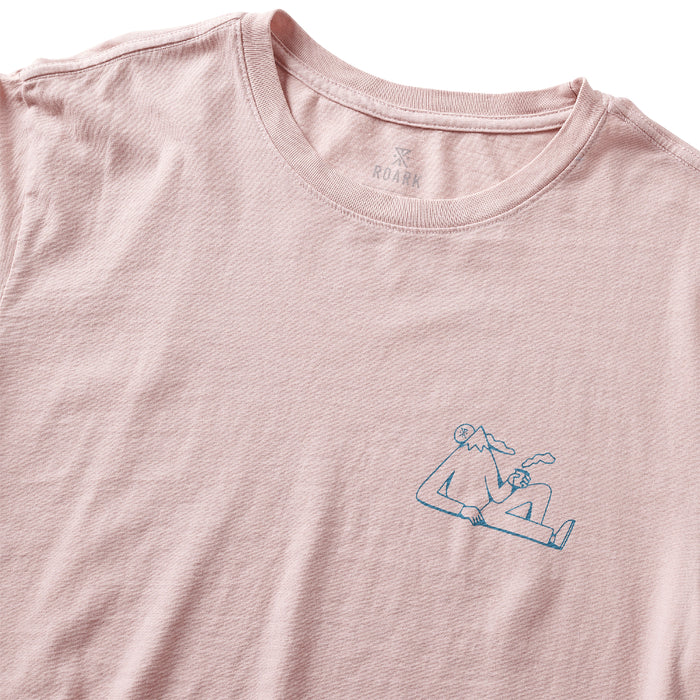 Roark Mount Unhustle T-Shirt - Men's Dusty Pink