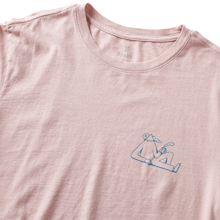 Roark Mount Unhustle T-Shirt - Men's Dusty Pink