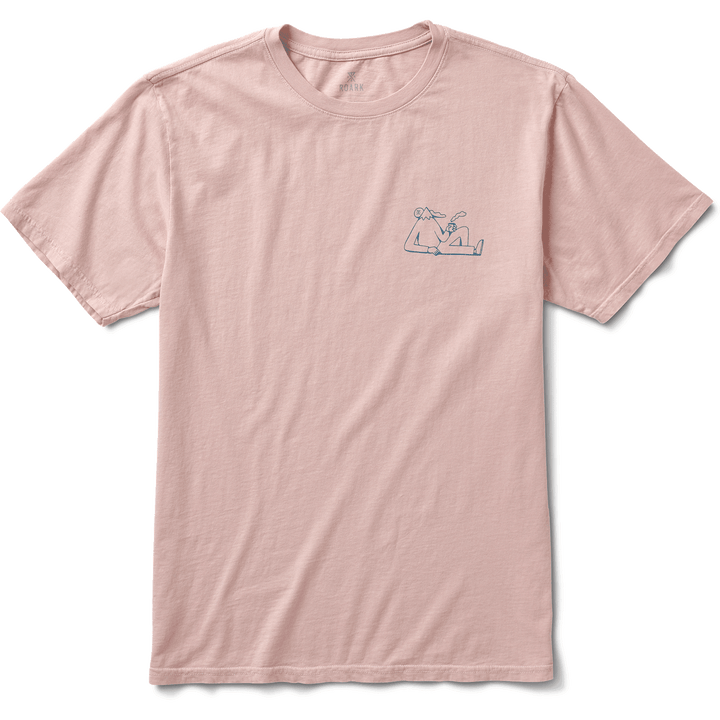 Roark Mount Unhustle T-Shirt - Men's Dusty Pink