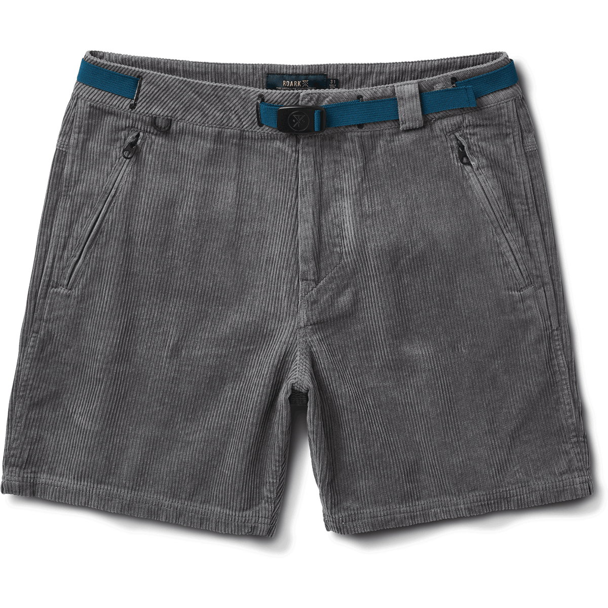 Roark Campover Cord Shorts - Men's Grey