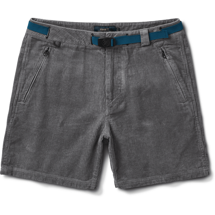 Roark Campover Cord Shorts - Men's Grey