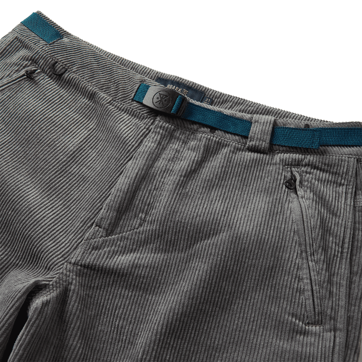 Roark Campover Cord Shorts - Men's Grey