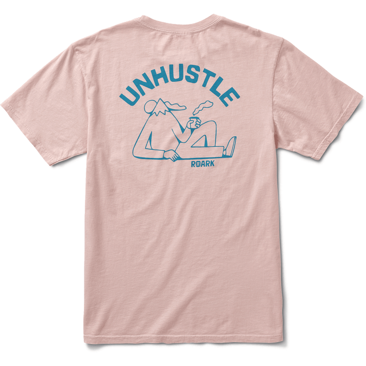 Roark Mount Unhustle T-Shirt - Men's Dusty Pink